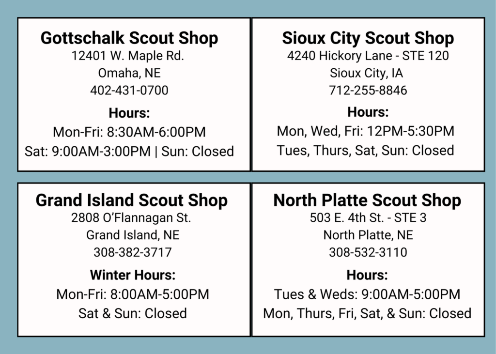 Scout Shop Hours (1)